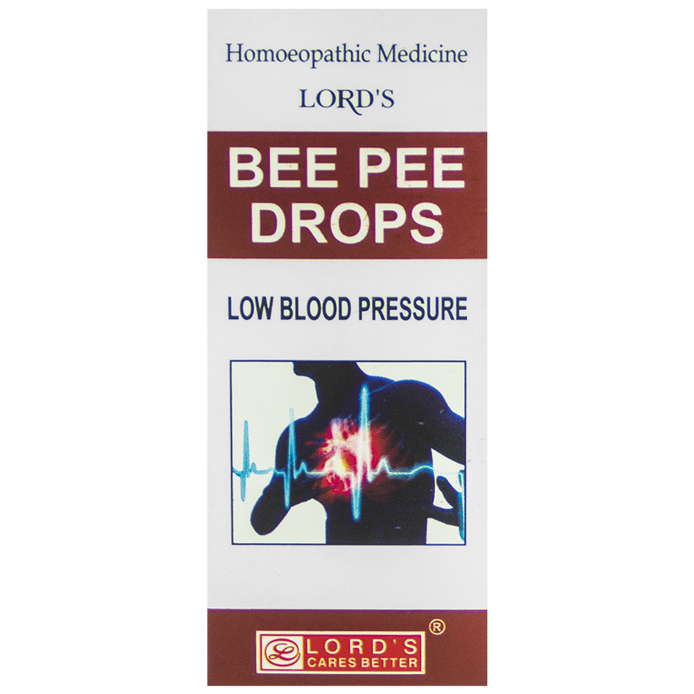 Lord's Bee Pee Low Blood Pressure Drop bottle of 30 ml Drop