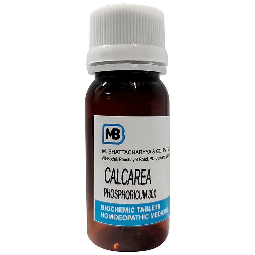 MB Calcarea Phosphoricum Tablet 30X bottle of 25 gm Tablet MB Calcarea Phosphoricum Tablet 30X bottle of 25 gm Tablet
