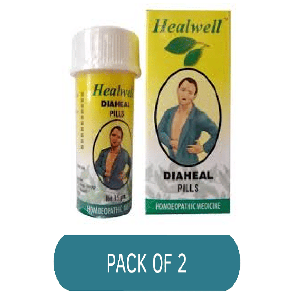 Healwell Diaheal Pills bottle of 15 gm Tablet Healwell Diaheal Pills bottle of 15 gm Tablet