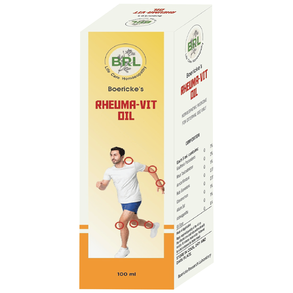 BRL Rheuma-Vit Oil bottle of 100 ml Oil
