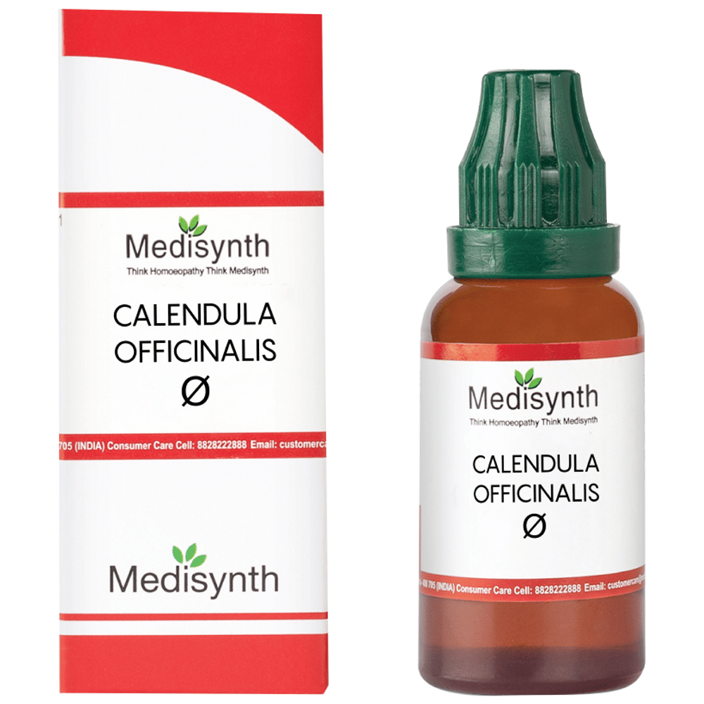Medisynth Calendula Officinalis Q bottle of 30 ml Mother Tincture