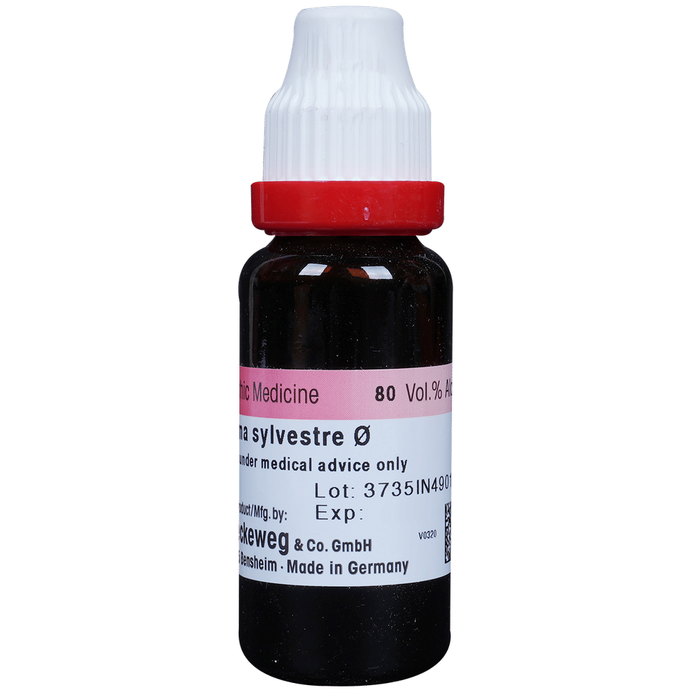 Dr. Reckeweg Gymnema Syl Mother Tincture Q bottle of 20 ml Mother Tincture Dr. Reckeweg Gymnema Syl Mother Tincture Q bottle of 20 ml Mother Tincture