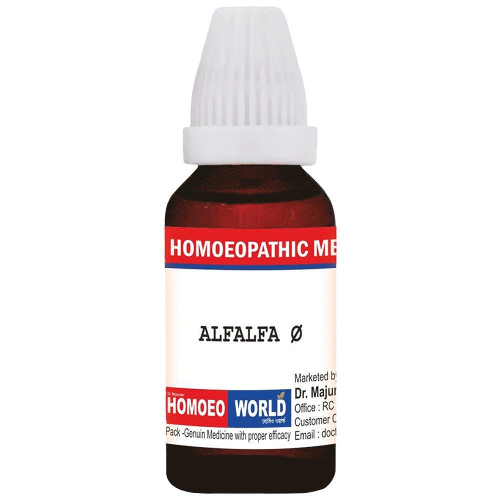 Dr. Majumder Homeo World Alfalfa Q combo pack of 5 bottles