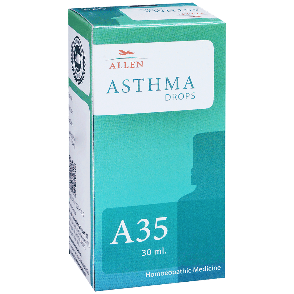 Allen A35 Asthma Drop bottle of 30 ml Drop Allen A35 Asthma Drop bottle of 30 ml Drop
