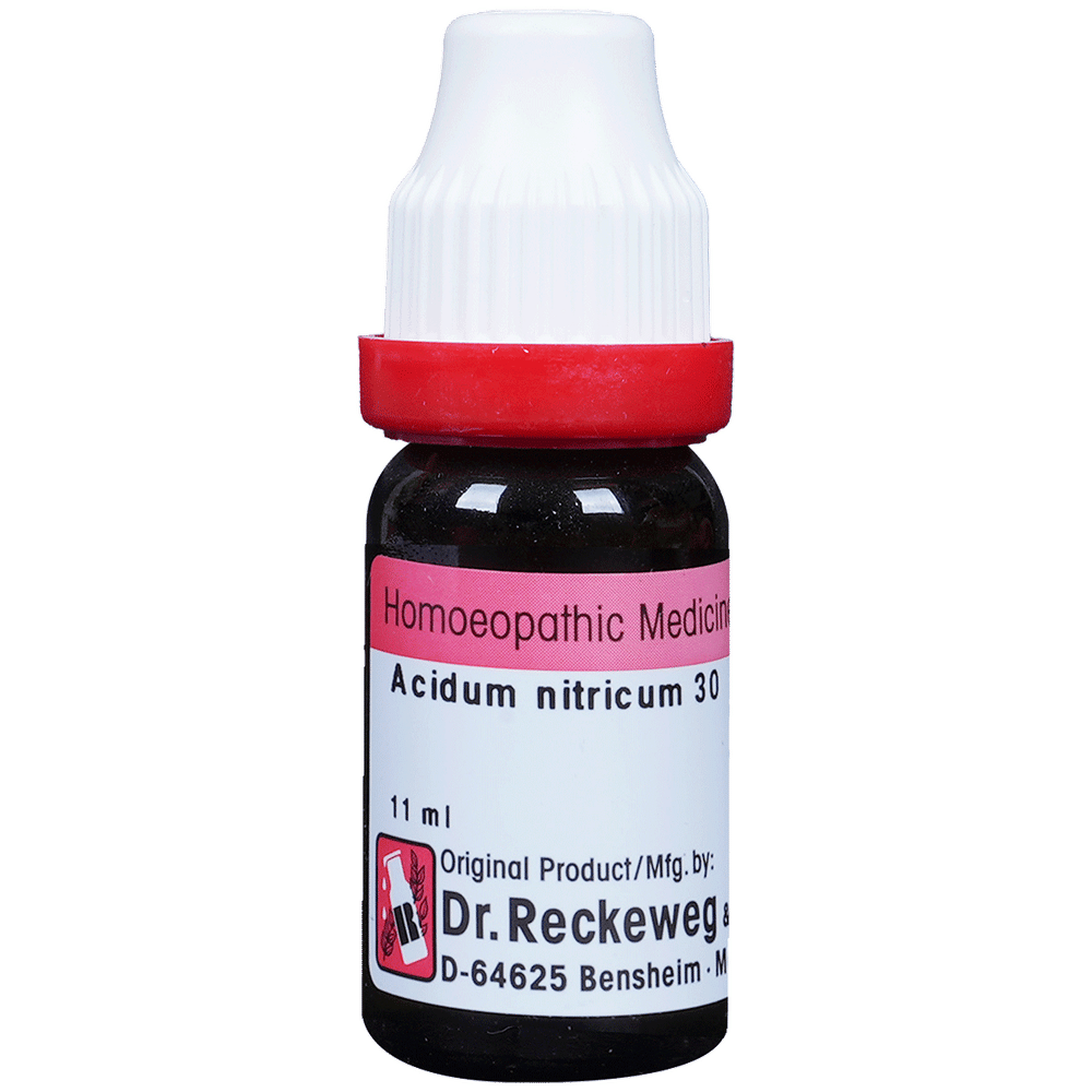 Dr. Reckeweg Acid Nitricum Dilution 30 CH bottle of 11 ml Dilution