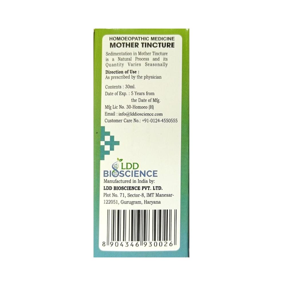 LDD Bioscience Cratagegus Oxy Mother Tincture Q bottle of 30 ml Mother Tincture