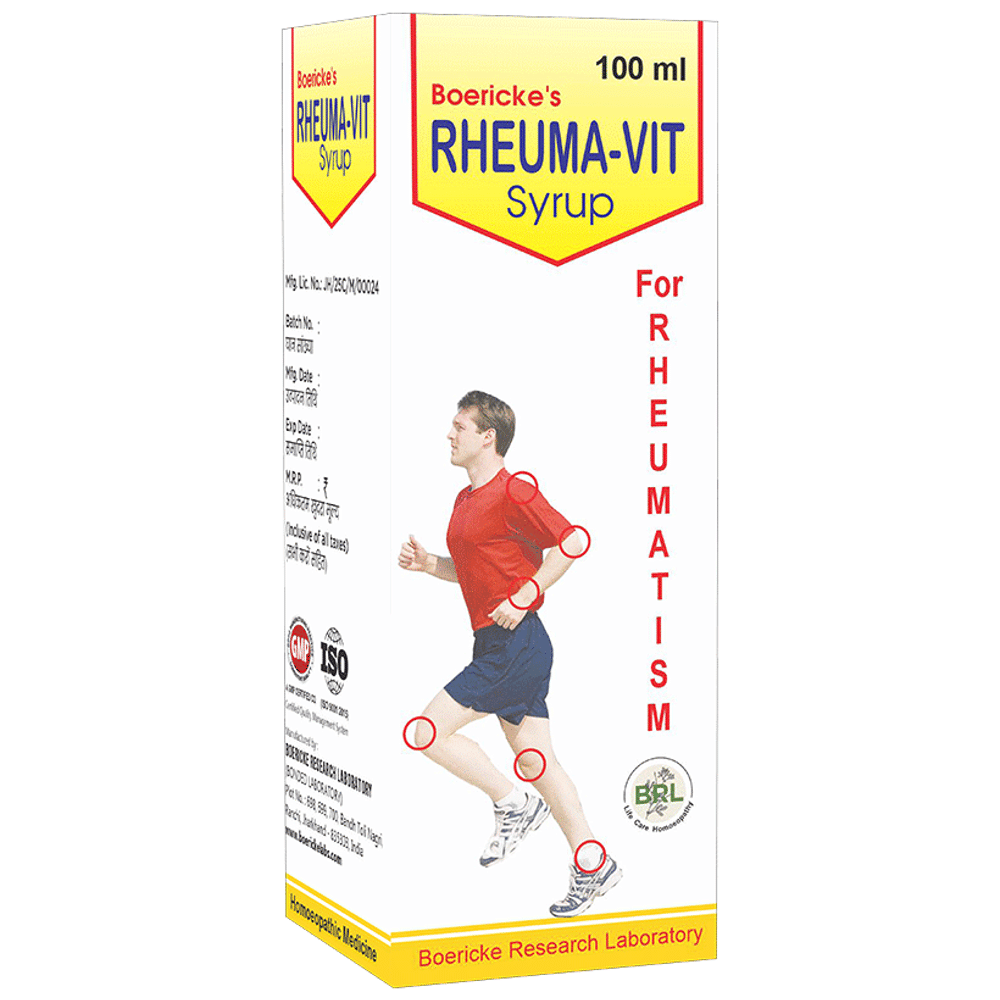 BRL Rheuma-Vit Syrup bottle of 100 ml Syrup