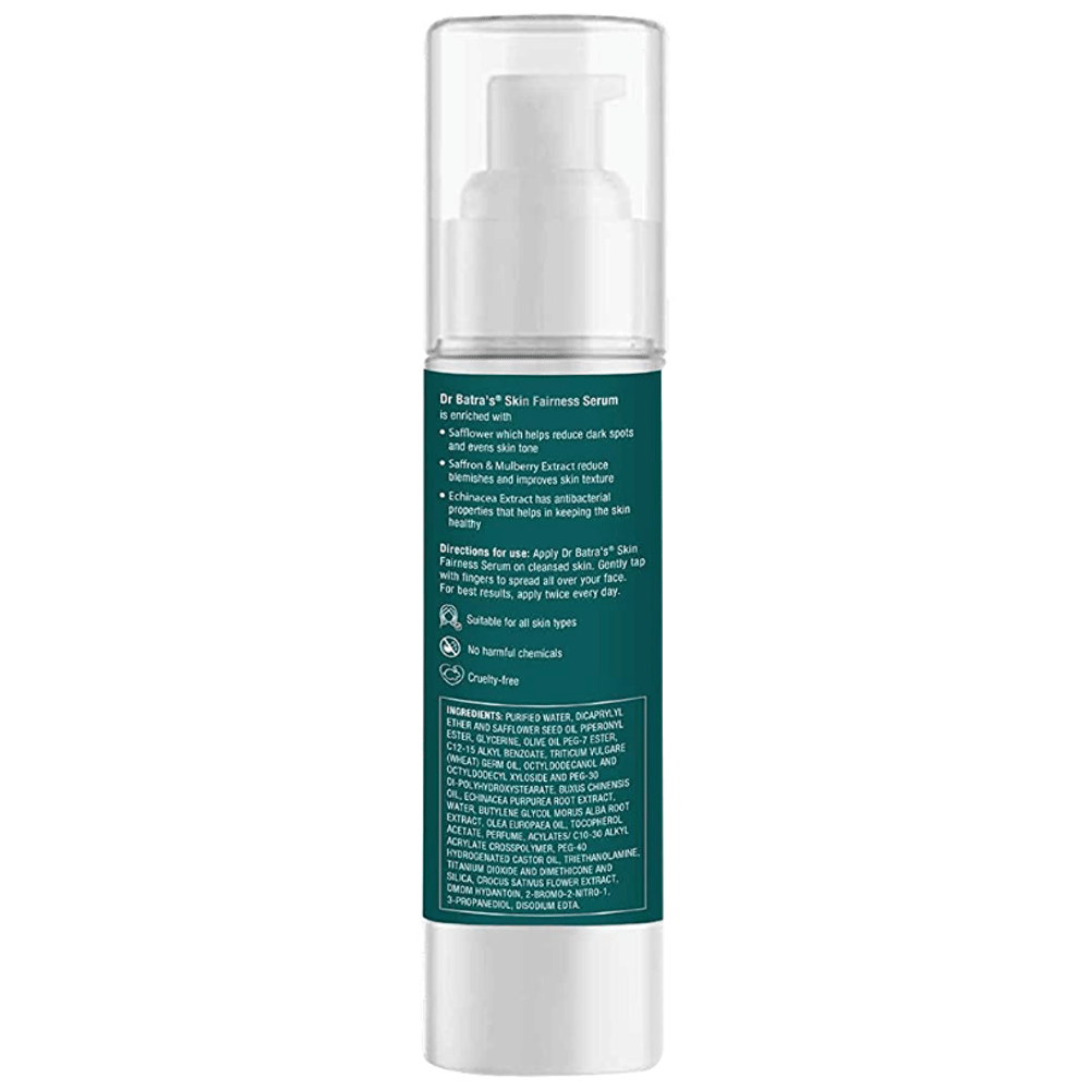 Dr Batra's Skin Fairness Serum pump bottle of 50 gm Serum
