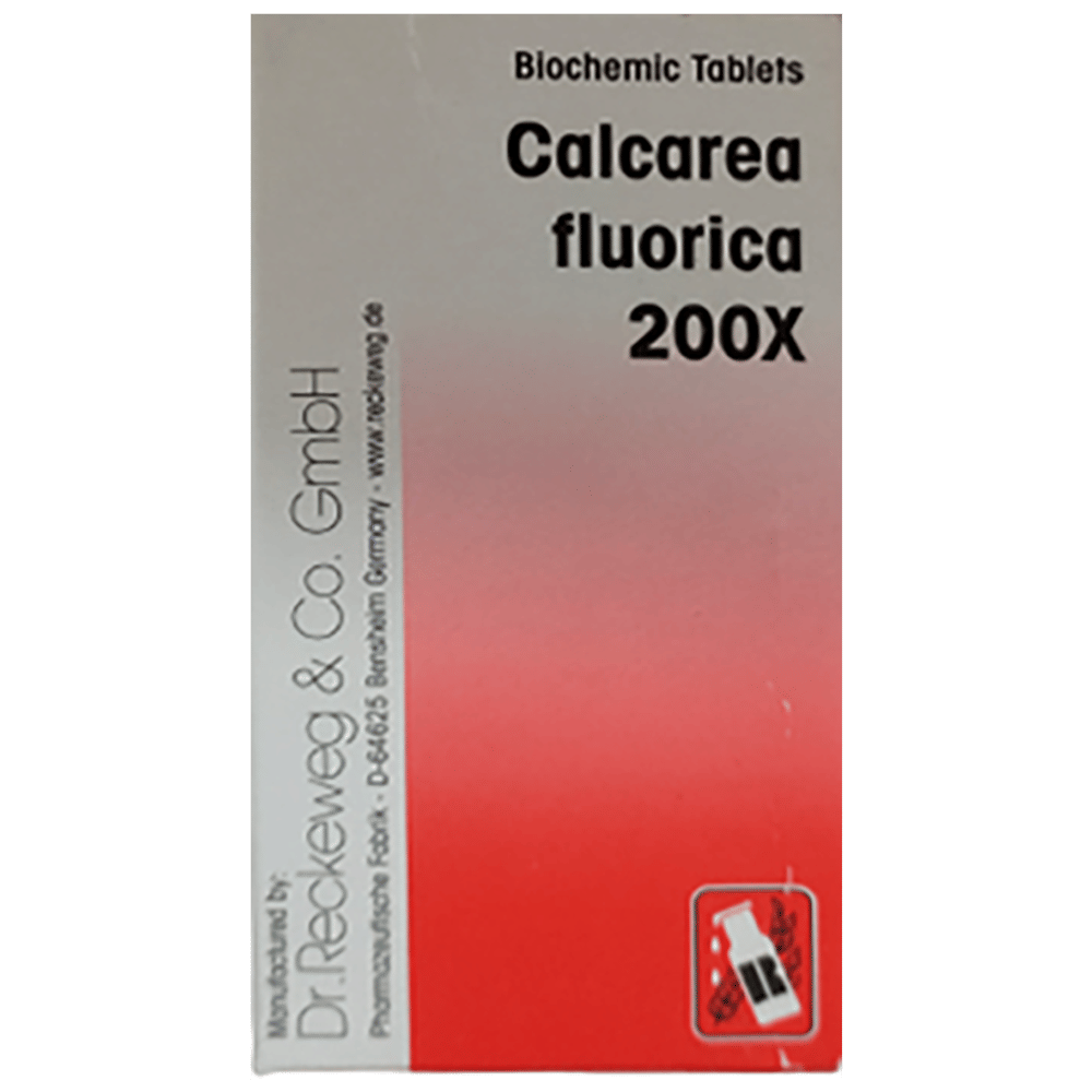 Dr Reckeweg &Co.gmbH Calcarea Fluorica Biochemic Tablet 200X bottle of 20 gm Biochemic Tablet