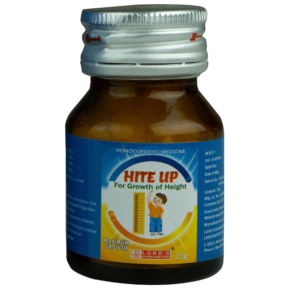 Lord's Hiteup Tablet bottle of 25 gm Tablet Lord's Hiteup Tablet bottle of 25 gm Tablet