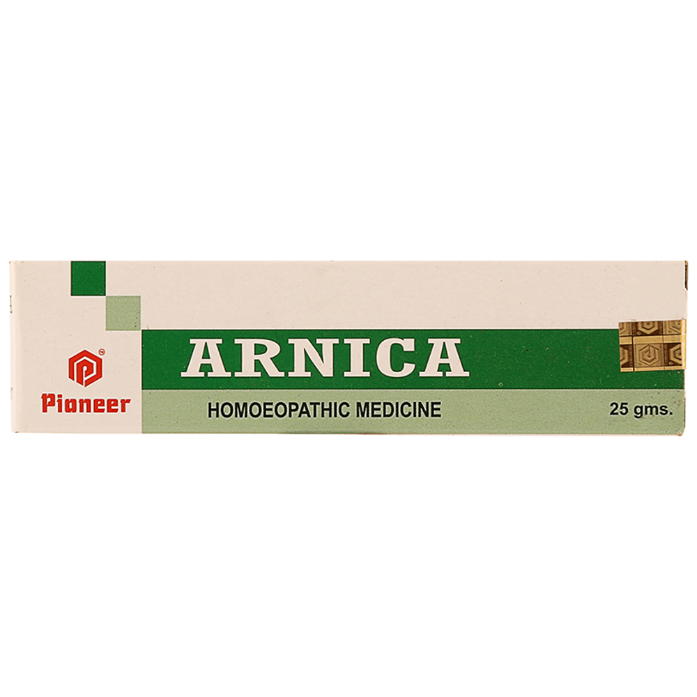 Pioneer Pharma Arnica (25gm Each) combo pack of 2 Tubes Pioneer Pharma Arnica (25gm Each) combo pack of 2 Tubes