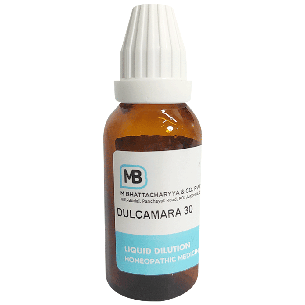 MB Dulcamara Dilution 30 bottle of 30 ml Dilution MB Dulcamara Dilution 30 bottle of 30 ml Dilution
