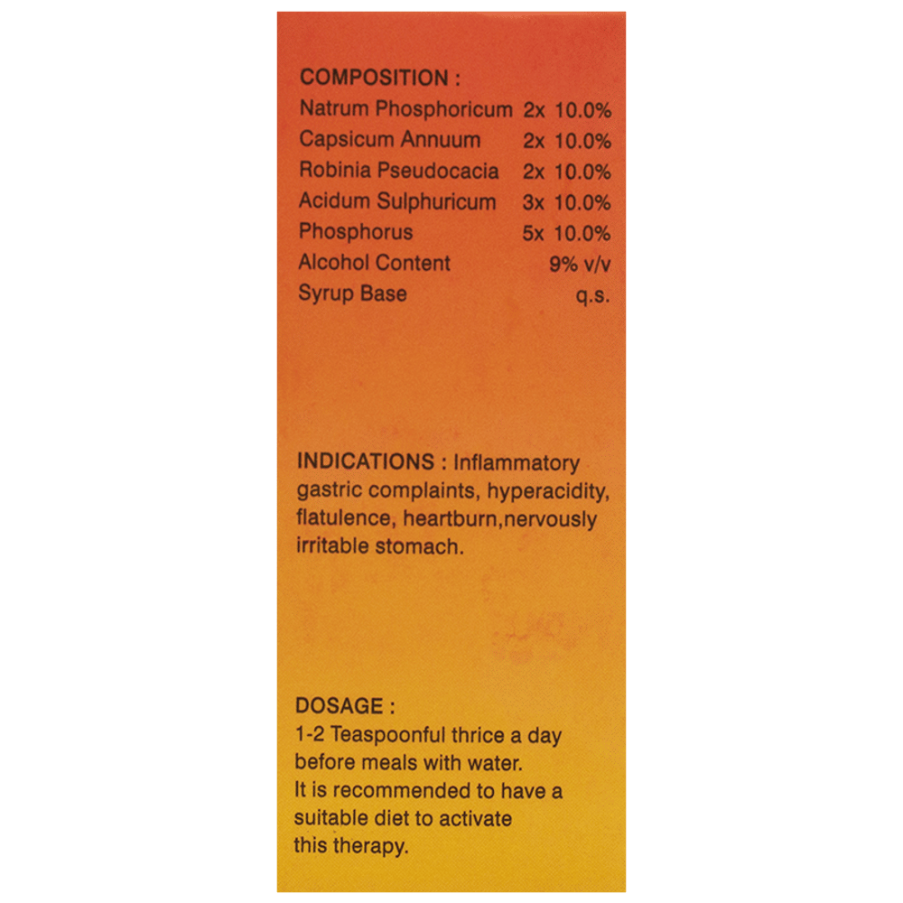 Lord's Gastrolin Syrup bottle of 115 ml Syrup