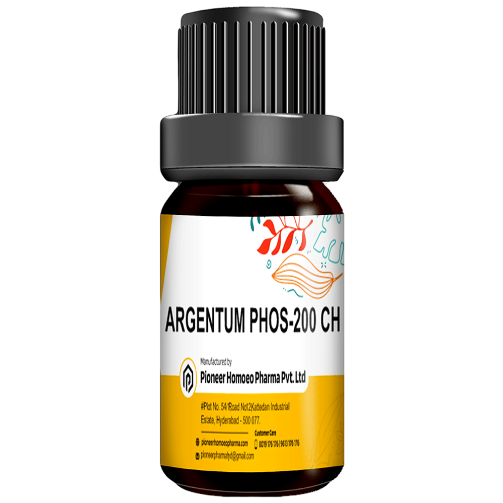 Pioneer Pharma Argentum Phos Globules Pellet Multidose Pills 200 CH bottle of 150 tablets Pioneer Pharma Argentum Phos Globules Pellet Multidose Pills 200 CH bottle of 150 tablets