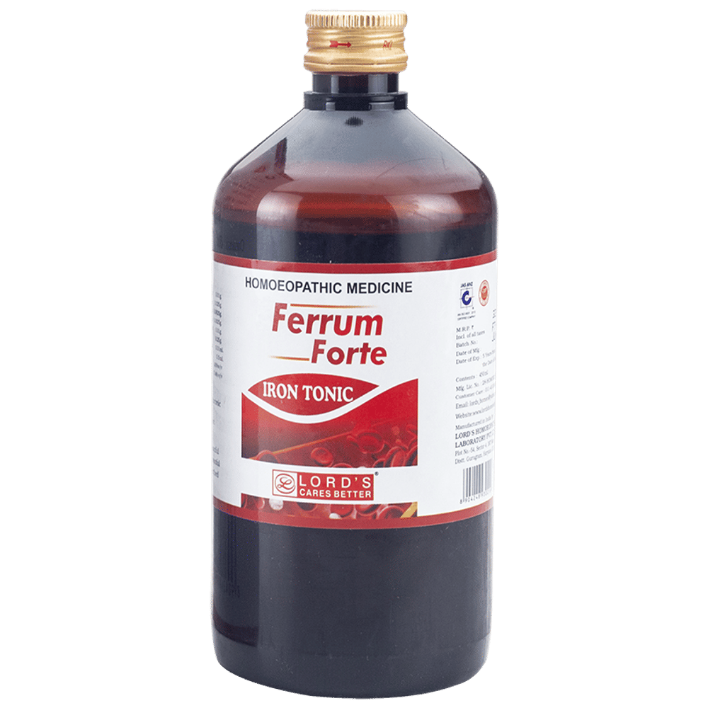Lord's Ferrum Forte Iron Tonic bottle of 450 ml Tonic Lord's Ferrum Forte Iron Tonic bottle of 450 ml Tonic