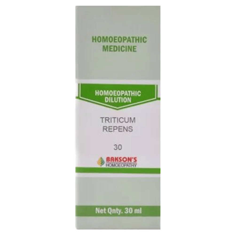 Bakson's Homeopathy Triticum Repens Dilution 30 bottle of 30 ml Dilution