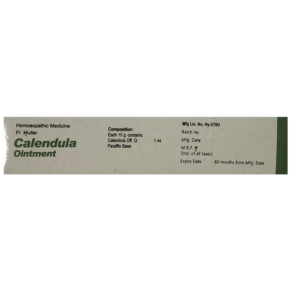 Fr Muller Calendula Ointment tube of 15 gm Ointment Fr Muller Calendula Ointment tube of 15 gm Ointment