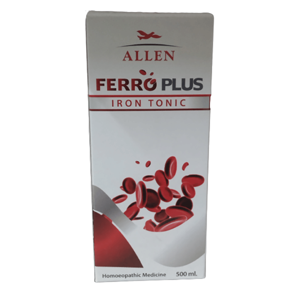 Allen Ferro Plus Iron Tonic bottle of 500 ml Tonic
