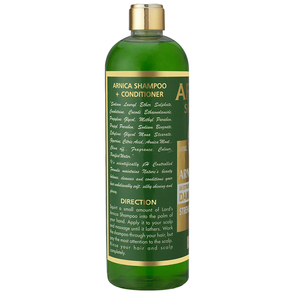 Lord's Arnica Shampoo with Extra Conditioner bottle of 500 ml Shampoo Lord's Arnica Shampoo with Extra Conditioner bottle of 500 ml Shampoo