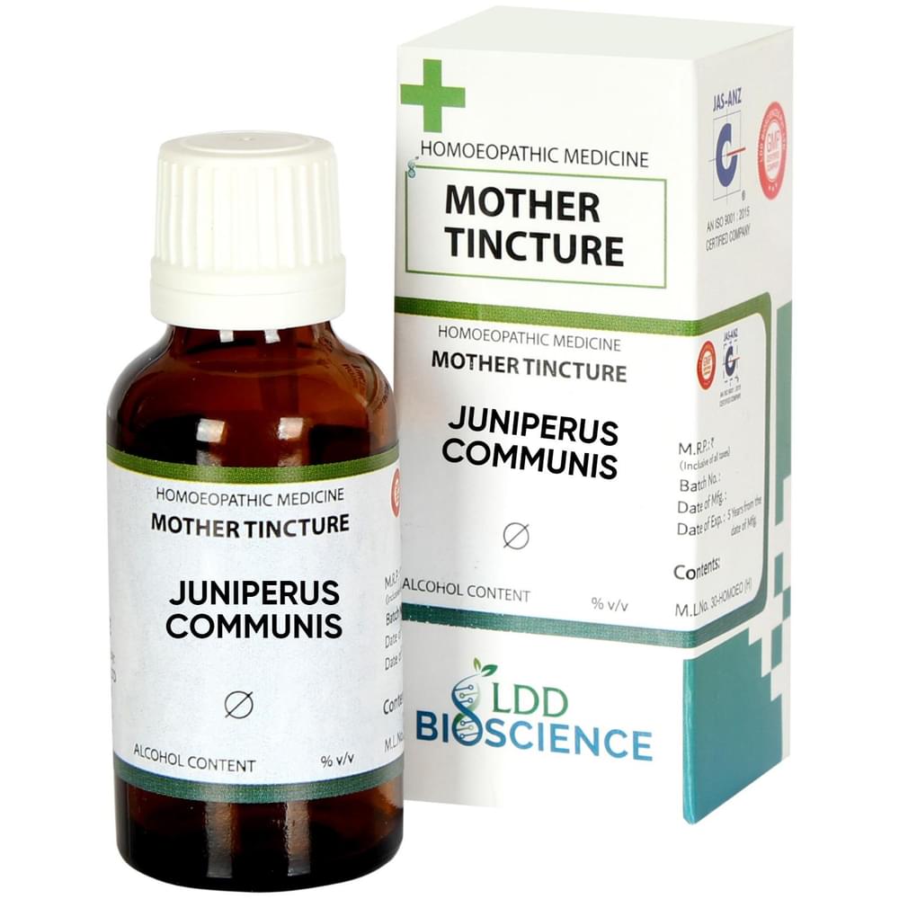 LDD Bioscience Juniperus Communis Mother Tincture Q bottle of 30 ml Mother Tincture