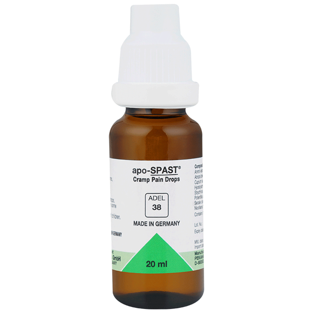ADEL 38 Apo-Spast Drop bottle of 20 ml Drop ADEL 38 Apo-Spast Drop bottle of 20 ml Drop