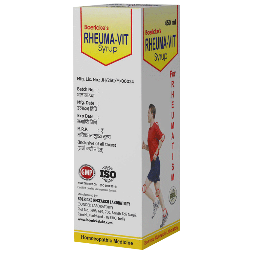 BRL Rheuma-Vit Syrup bottle of 450 ml Syrup