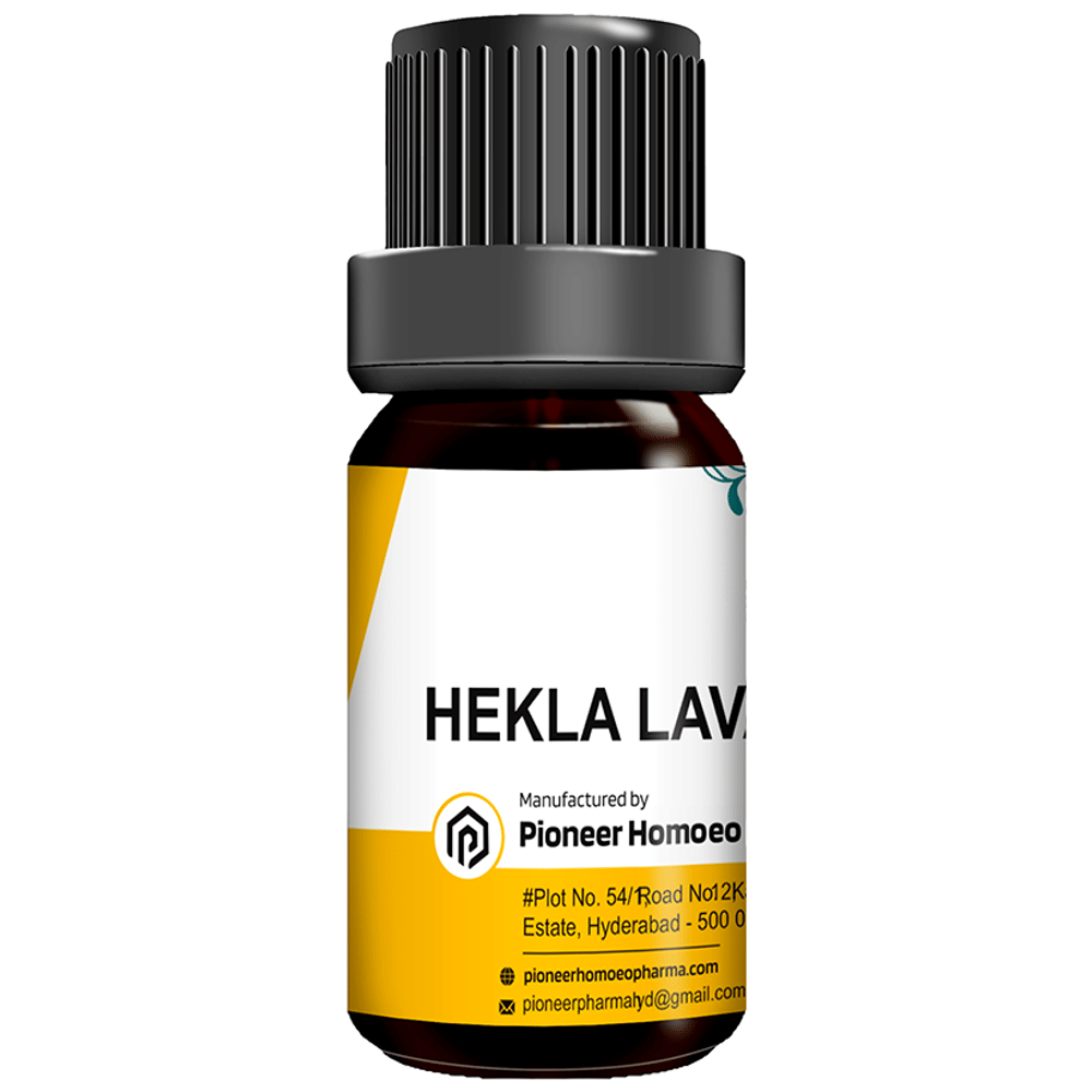 Pioneer Pharma Hekla Lava Globules Pellets Multidose Pills 30 CH bottle of 150 tablets