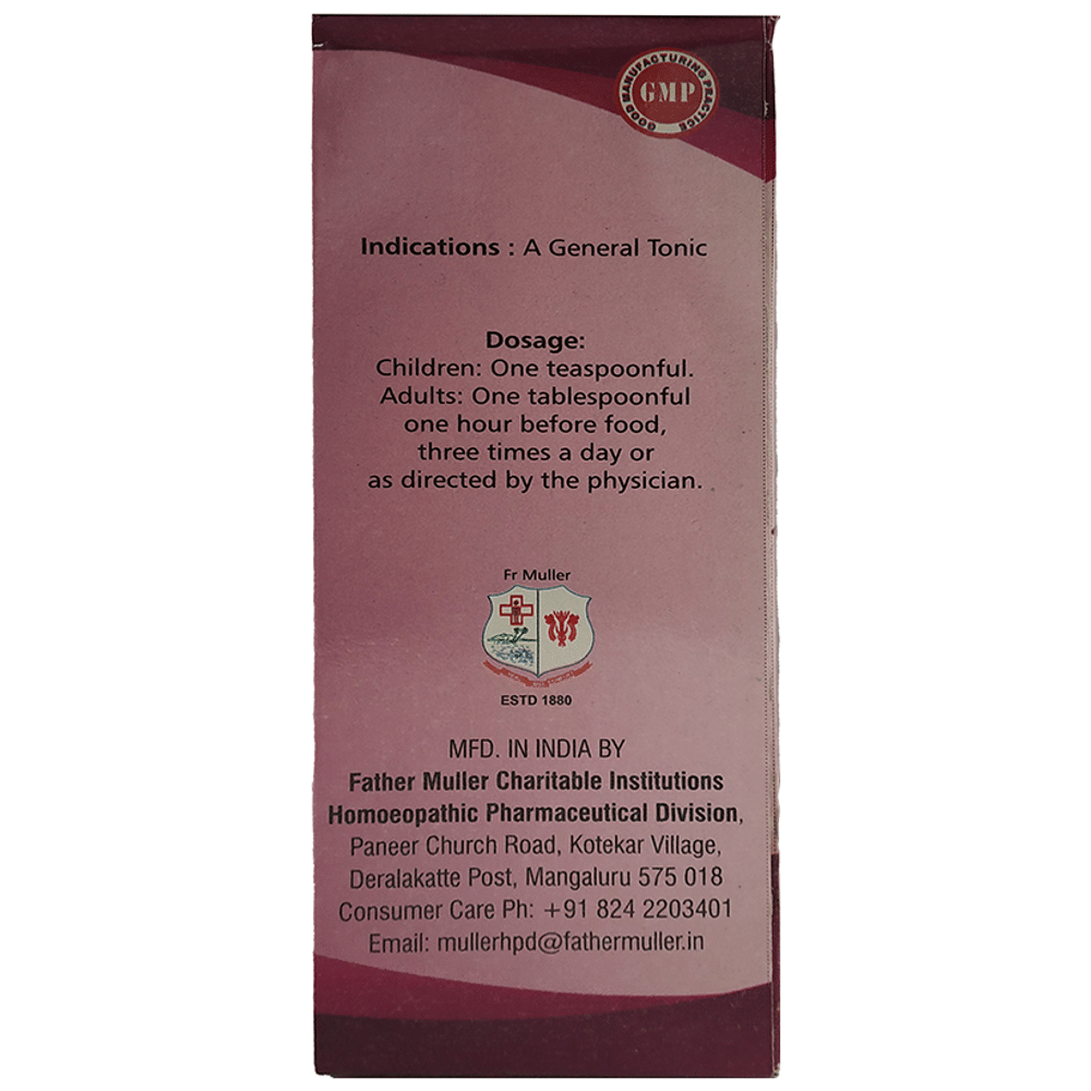 Fr Muller Alfalfa Tonic bottle of 450 ml Tonic