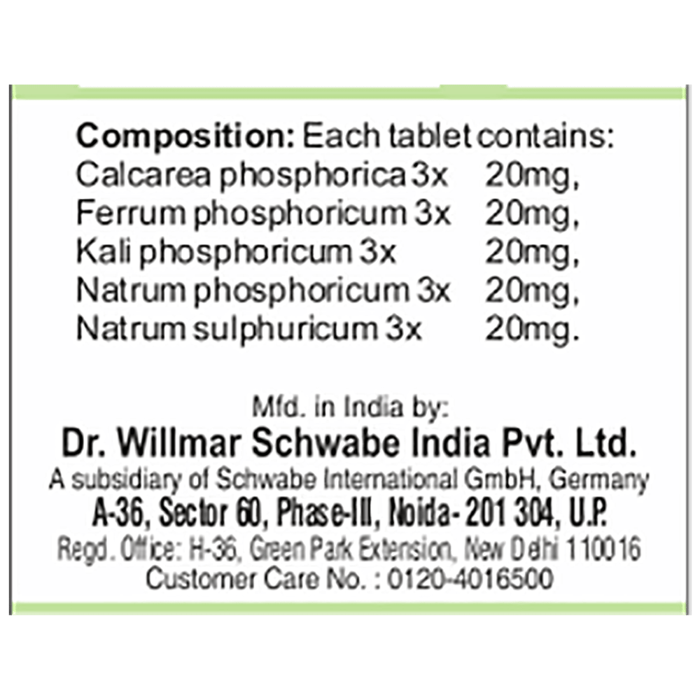 Dr Willmar Schwabe India Bio-Combination 07 (BC 07) Tablet bottle of 20 gm Biocombination Tablet