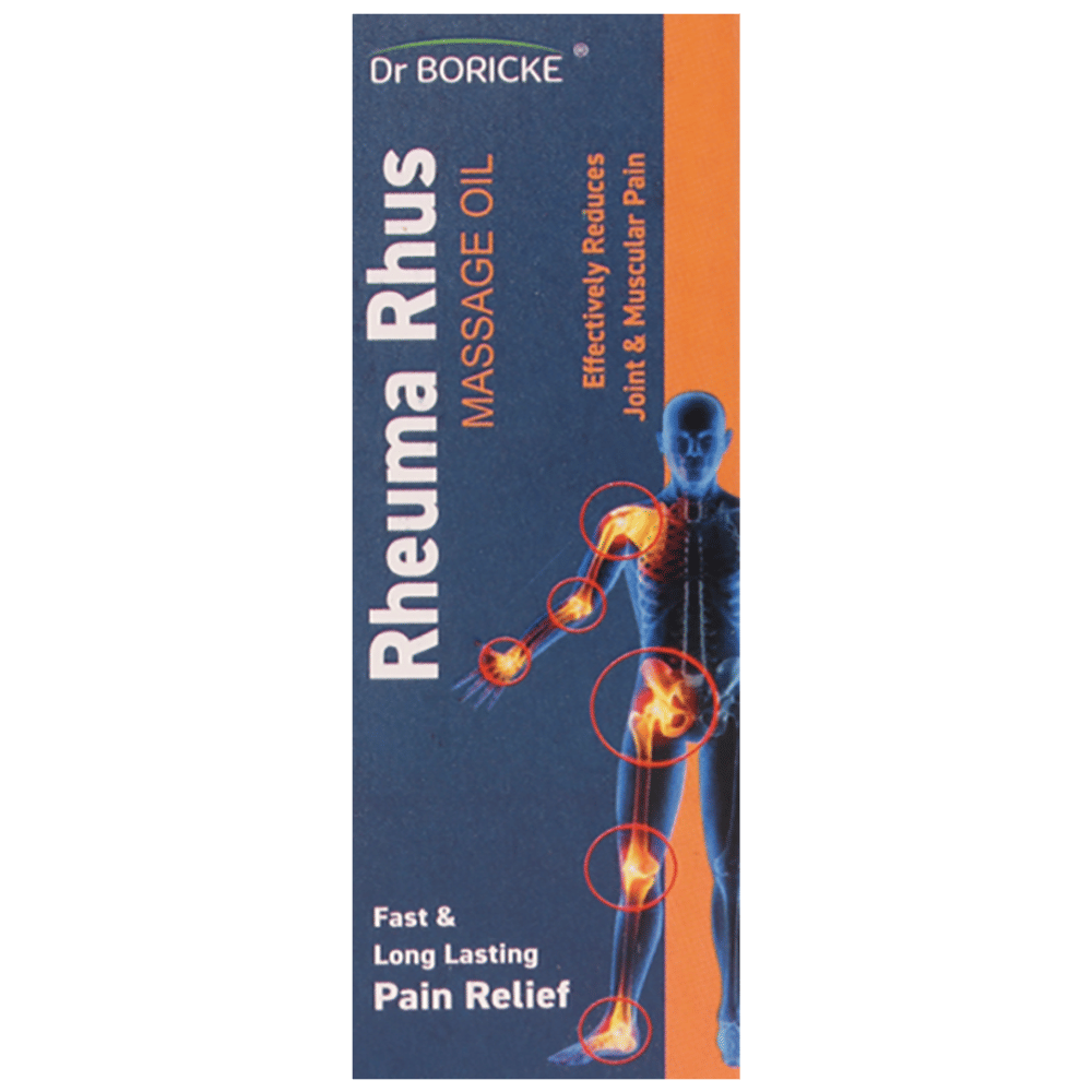 Dr Boricke Rheuma Rhus Oil bottle of 60 ml Oil