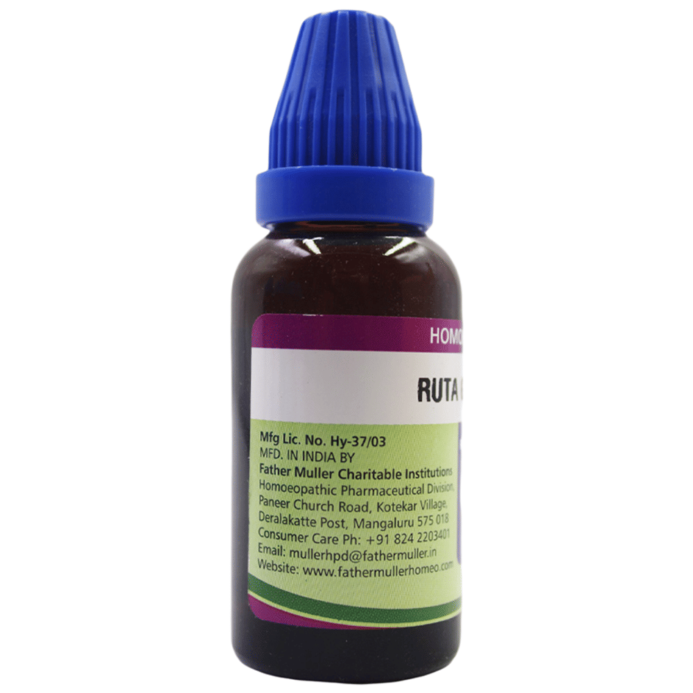 Father Muller Ruta Graveolens Drop Q bottle of 30 ml Oral Drops Father Muller Ruta Graveolens Drop Q bottle of 30 ml Oral Drops