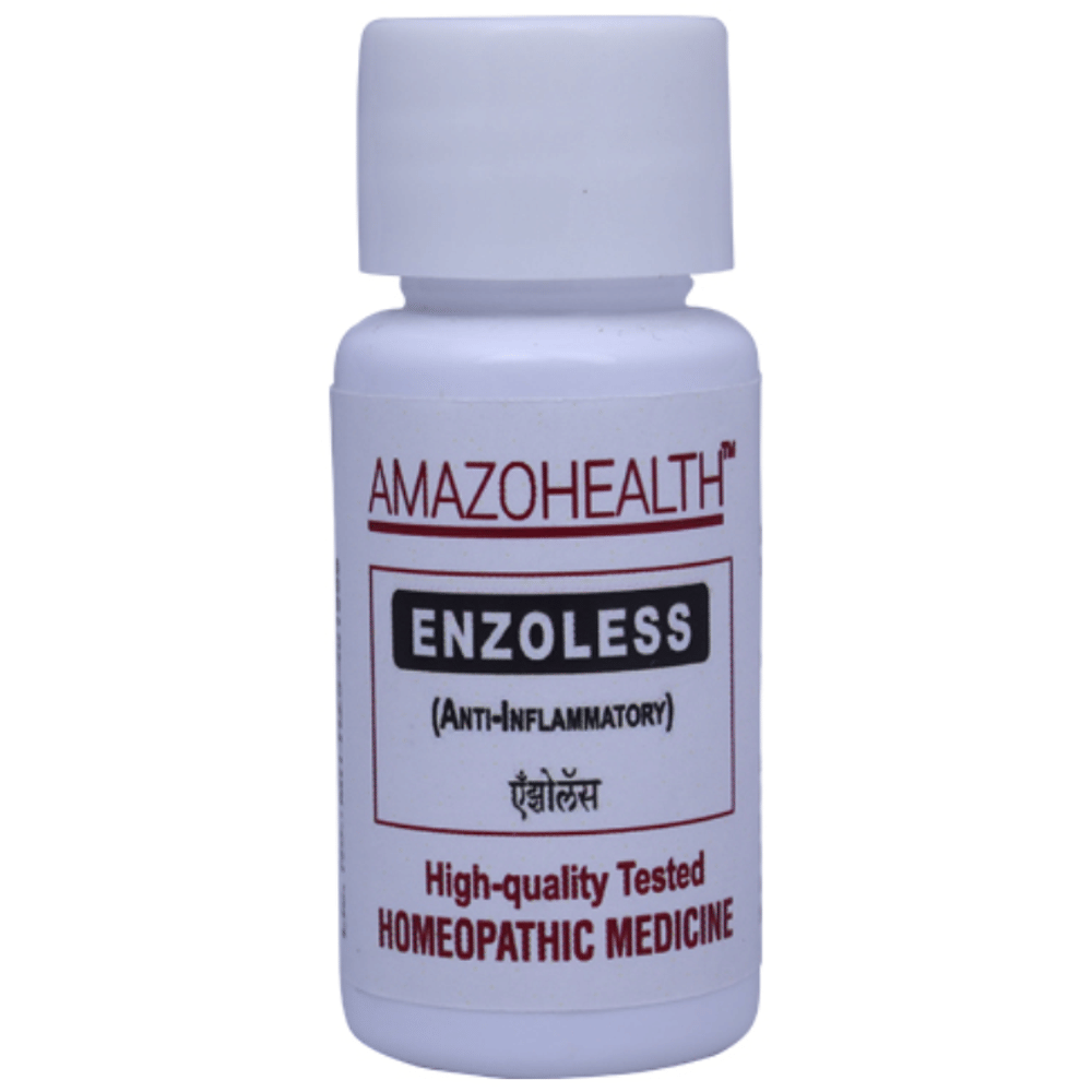 Amazohealth Enzoless Pill Tablet bottle of 100 tablets