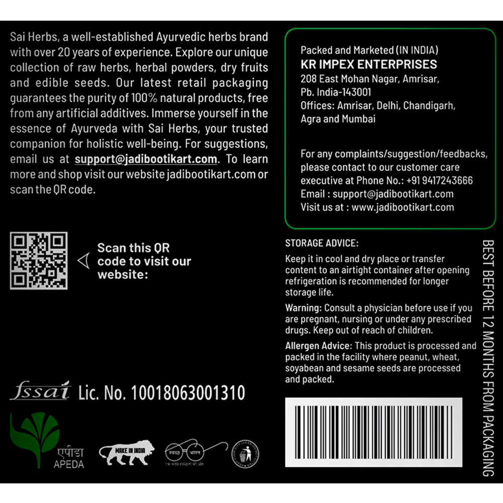 Sai Herbs Nakchikni packet of 100 gm Pack Sai Herbs Nakchikni packet of 100 gm Pack