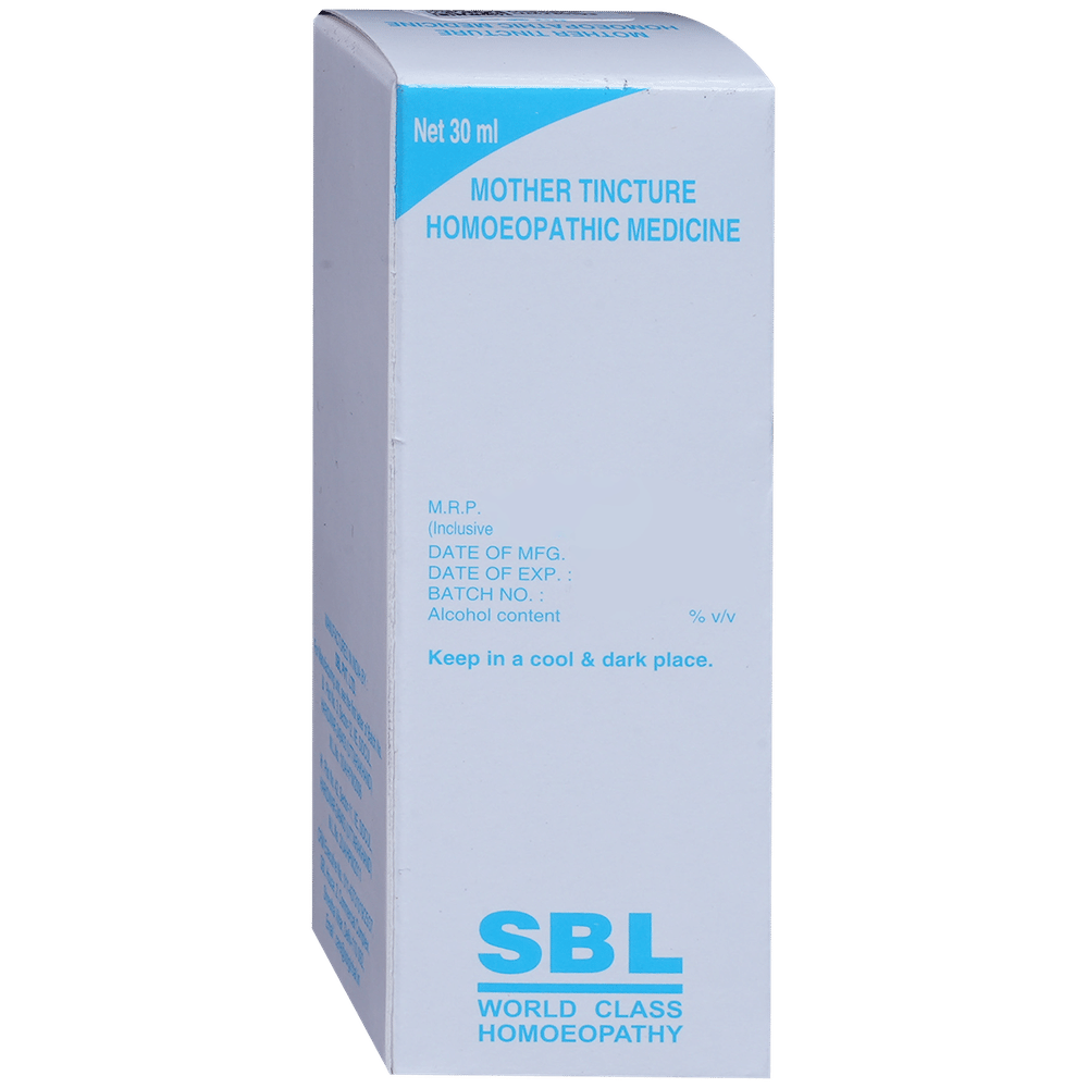 SBL Justicia Adhatoda Mother Tincture Q bottle of 30 ml Mother Tincture