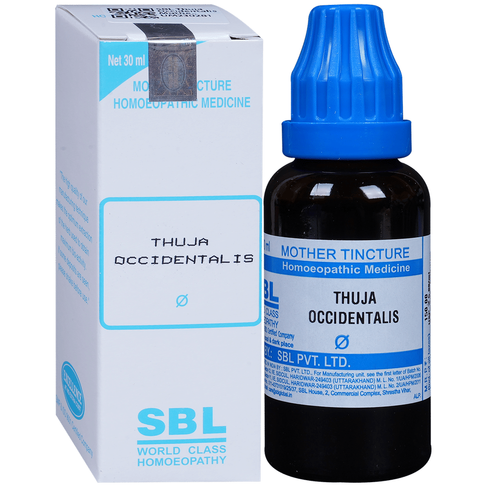 SBL Thuja Occidentalis Mother Tincture Q bottle of 30 ml Mother Tincture
