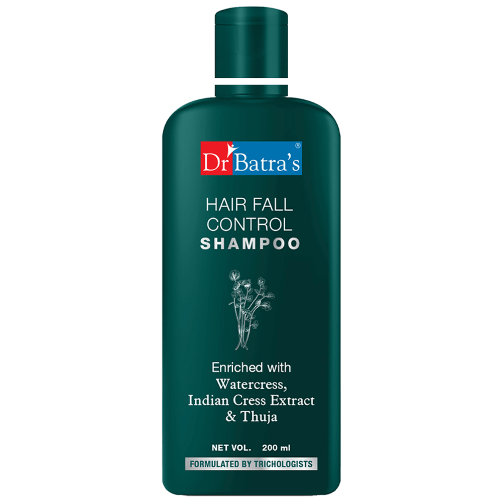 Dr Batra's Hair Fall Control Shampoo bottle of 200 ml Shampoo