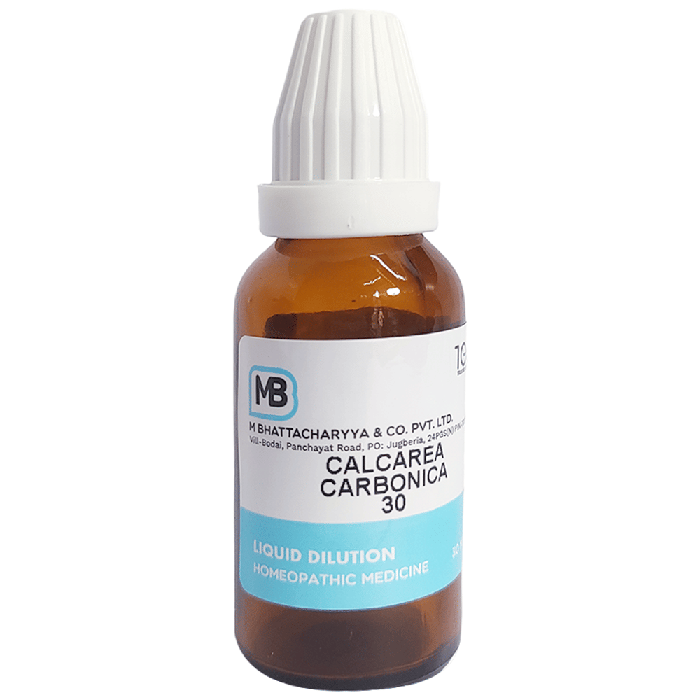 MB Calcarea Carbonica Dilution 30 bottle of 30 ml Dilution MB Calcarea Carbonica Dilution 30 bottle of 30 ml Dilution