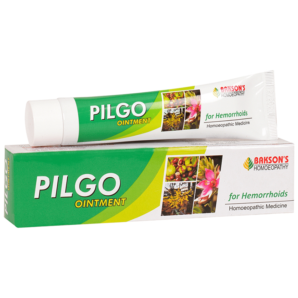 Bakson's Homeopathy Pilgo Ointment tube of 25 gm Ointment