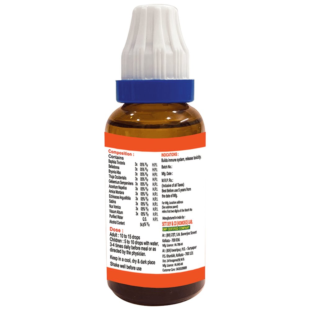 Sett Dey Sd-44 Drop bottle of 30 ml Drop