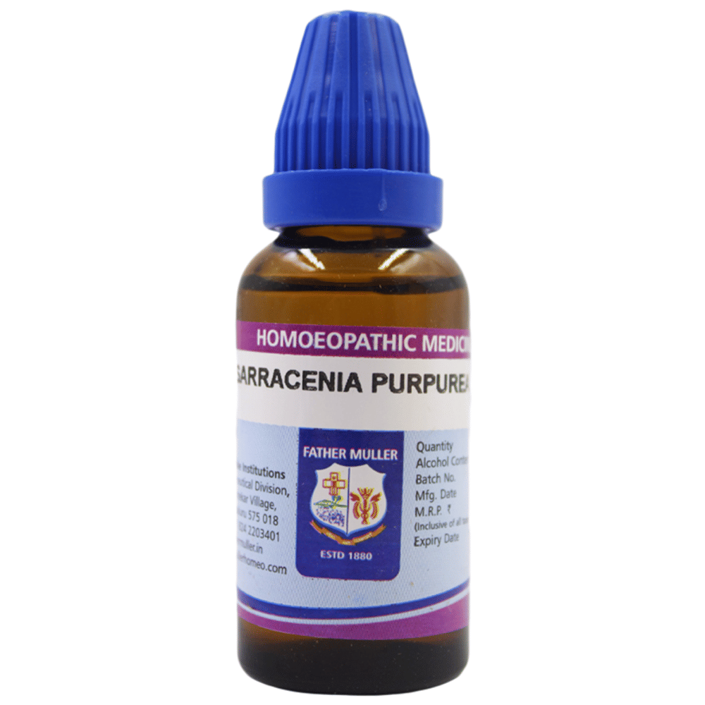 Father Muller Sarracenia Purpurea Drop 1M bottle of 30 ml Oral Drops