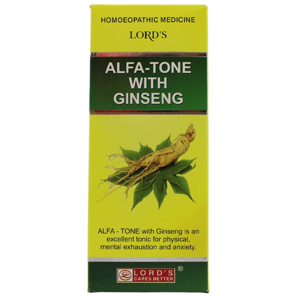 Lord's Alfa-Tone With Ginseng Tonic bottle of 180 ml Tonic