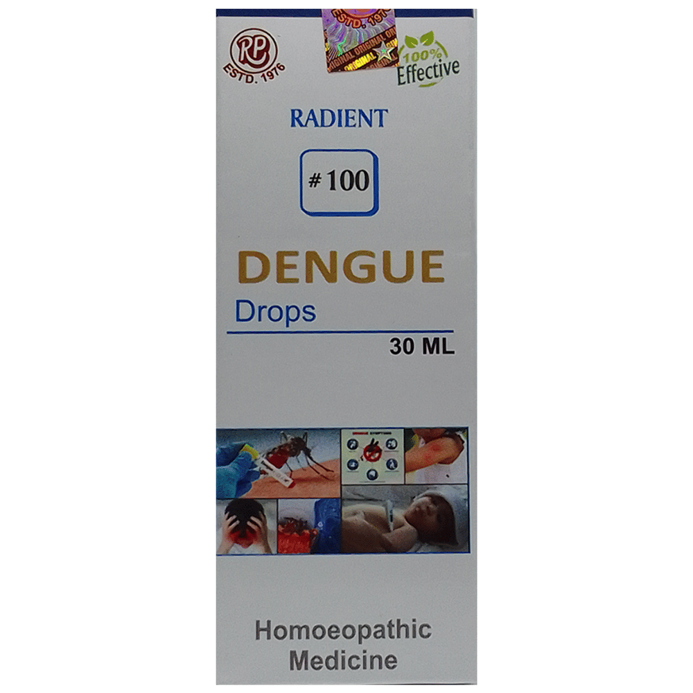 Radient #100 Dengue Drop bottle of 30 ml Oral Drops