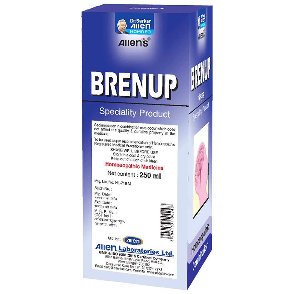 Allen's Brenup bottle of 250 ml Oral Drops