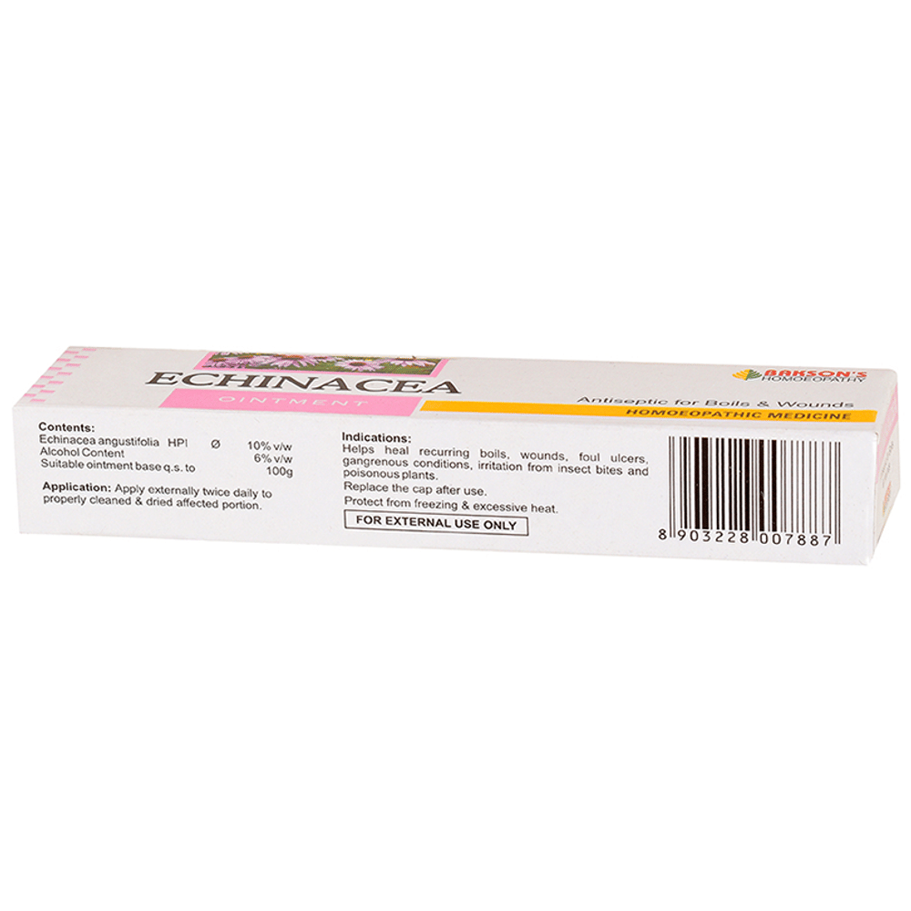 Bakson's Homeopathy Echinacea Ointment tube of 25 gm Ointment