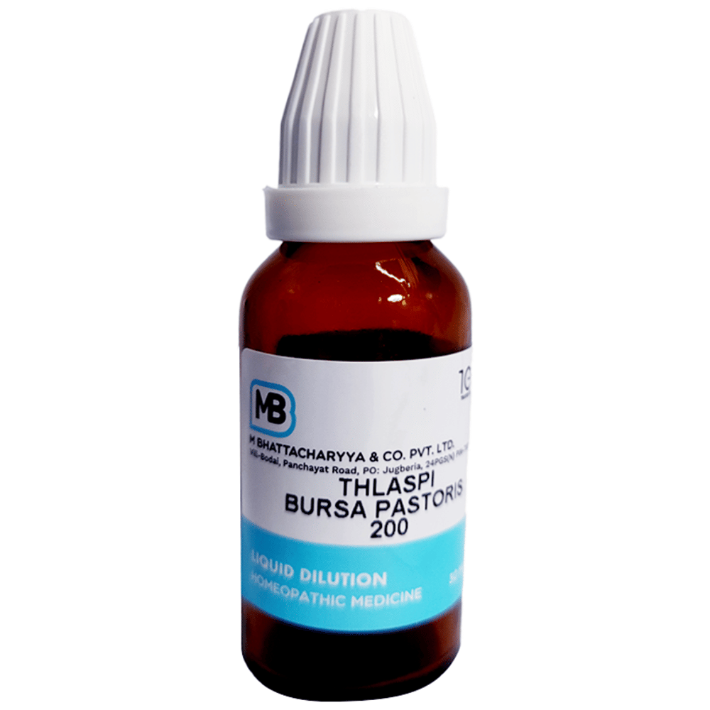 MB Thlaspi Bursa Pastoris Dilution 200 bottle of 30 ml Dilution