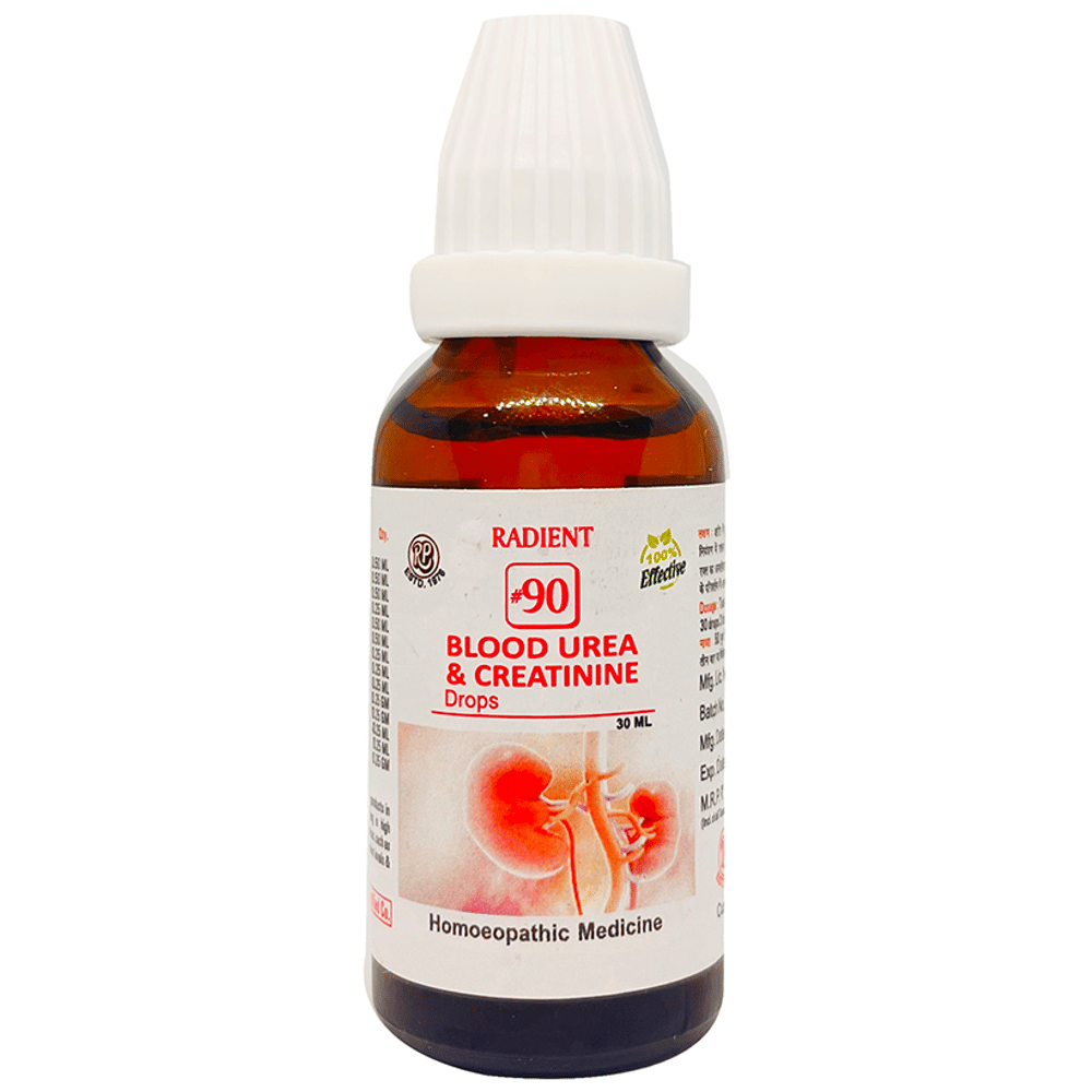 Radient 90 Blood Urea & Creatinine Drops bottle of 30 ml Oral Drops