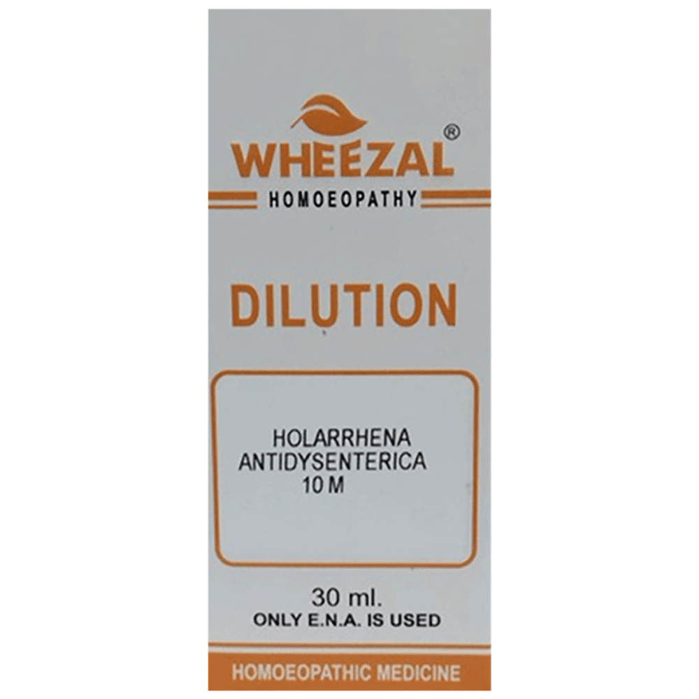 Wheezal Holarrhena Antioysenterica Dilution 10M bottle of 30 ml Dilution