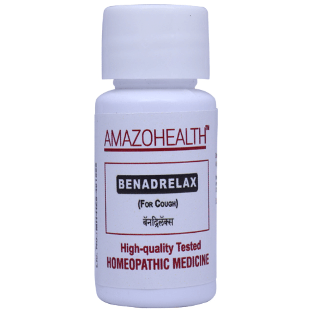 Amazohealth Benadrelax Pill bottle of 10 gm Tablet