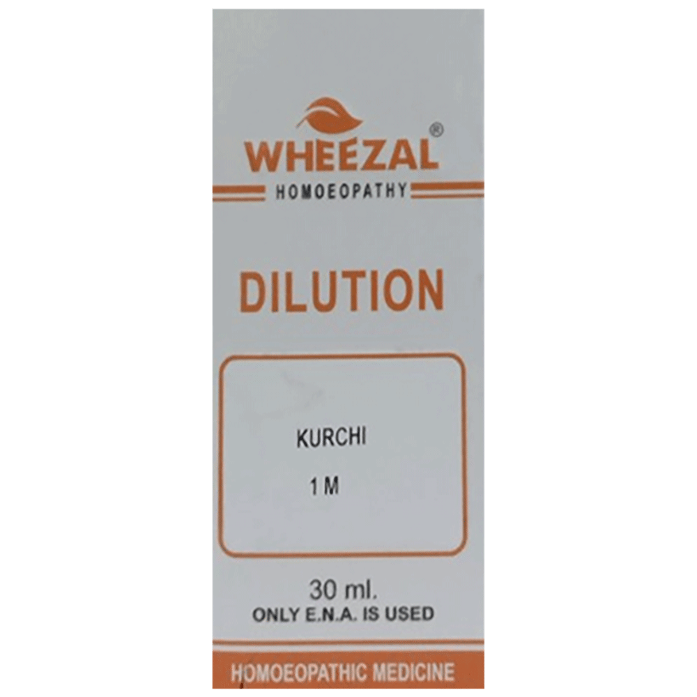 Wheezal Kurchi Dilution 1M bottle of 30 ml Dilution Wheezal Kurchi Dilution 1M bottle of 30 ml Dilution