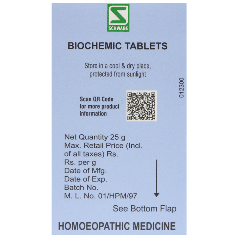 Dr Willmar Schwabe India Calcarea Phosphorica Biochemic Tablet 6X bottle of 25 gm Biochemic Tablet Dr Willmar Schwabe India Calcarea Phosphorica Biochemic Tablet 6X bottle of 25 gm Biochemic Tablet